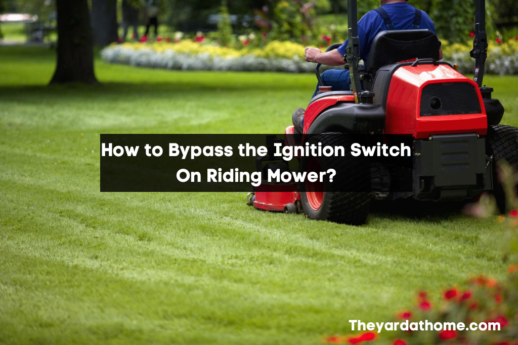 How to Bypass the Ignition Switch On Riding Mower?